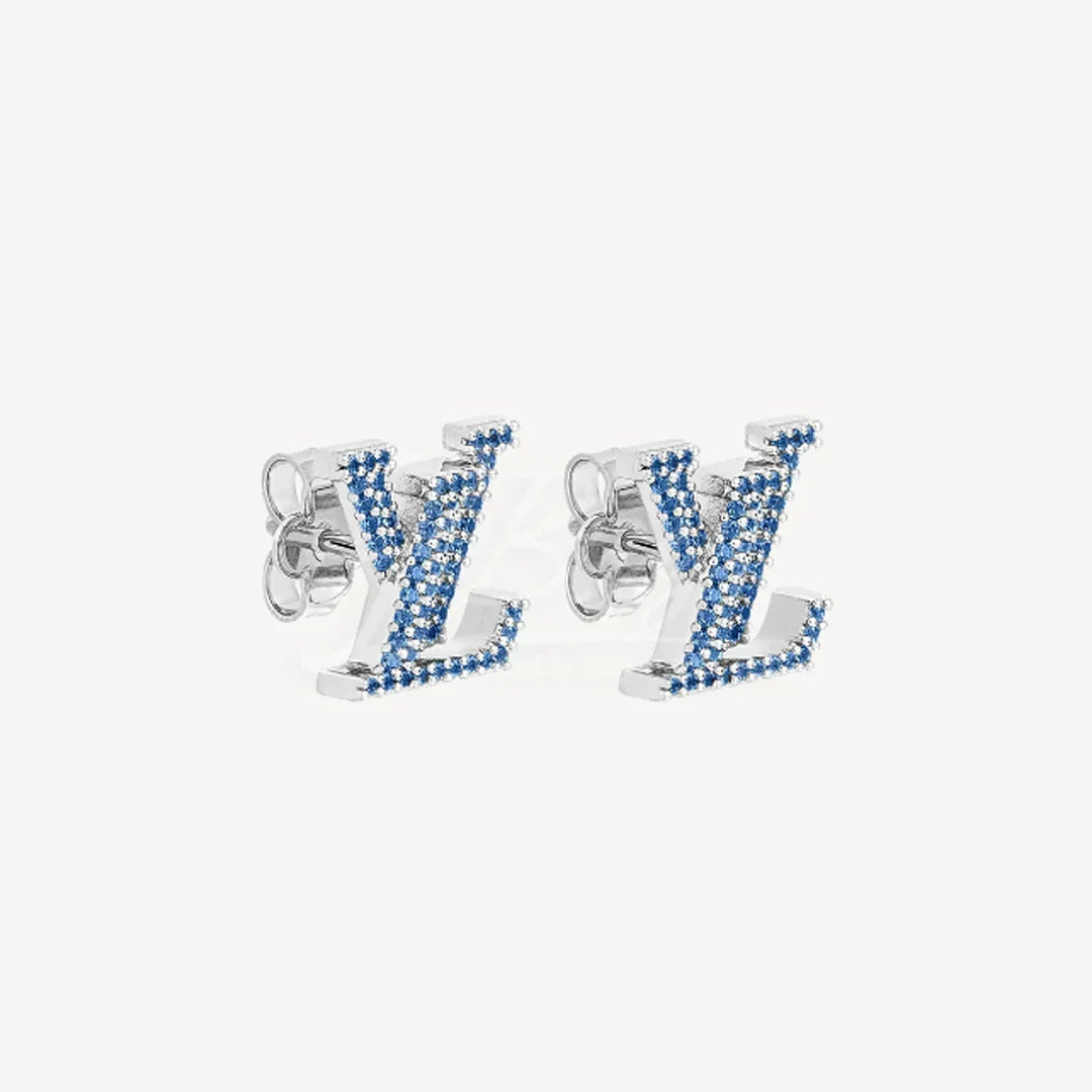 Louis Vuitton Iconic Aquamarine Earrings - 18K White Gold