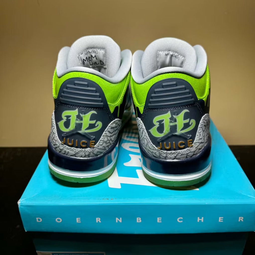 Used - Air Jordan 3 Retro Doernbecher Hugo - US M 10.5 - detail 2
