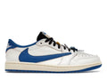 Air Jordan 1 Retro Low OG SP Fragment x Travis Scott Sail Military Blue - US M 10.5 - New - Other - catalog main image