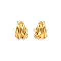 Balenciaga Wire Earrings - 18K Yellow Gold